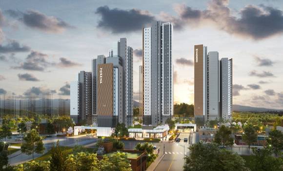 도마 포레나해모로 투시도. [사진=한화 건설부문]