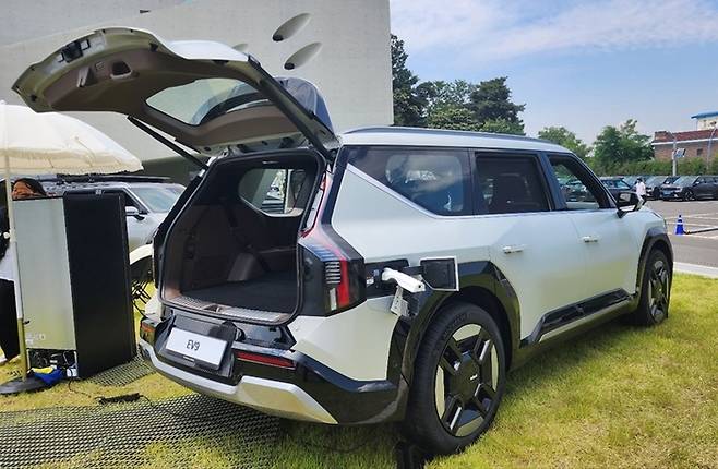 기아 EV9 [사진촬영=최기성 매경닷컴 기자]