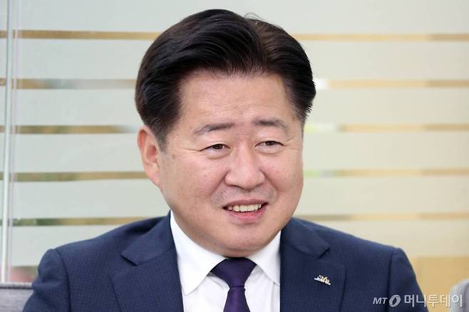 오영훈 제주도지사 인터뷰 /사진=이기범 기자 leekb@