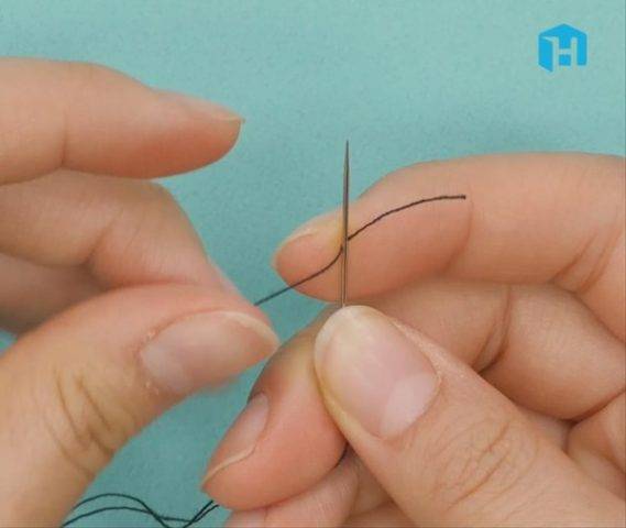 바느질 할 때 시작매듭, 마무리매듭 짓는 방법