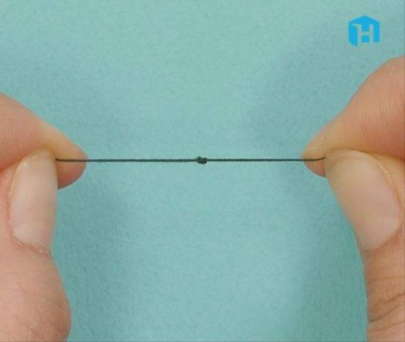 바느질 할 때 시작매듭, 마무리매듭 짓는 방법