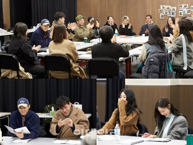 뮤지컬 ‘라스트 파이브 이어스’ 상견례 현장. (사진=신시컴퍼니)