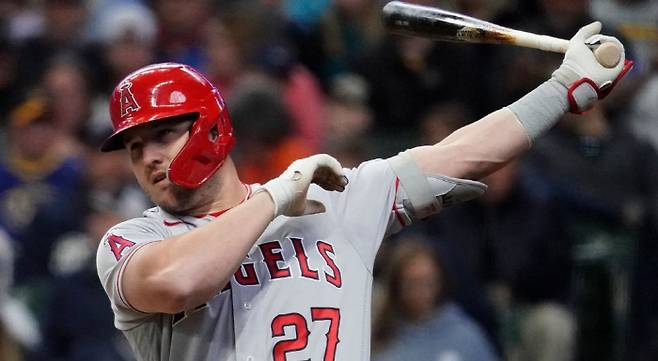 LA 에인절스 마이크 트라웃. AP연합뉴스