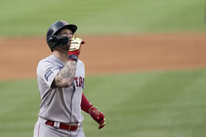 보스턴 레드삭스 외야수 알렉스 버두고가 뉴욕 양키스로 트레이드됐다. AP연합뉴스