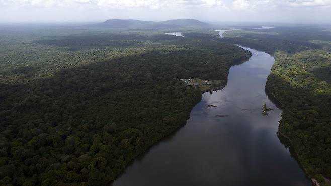 가이아나 에세키바 강 유역 (AP=연합뉴스)