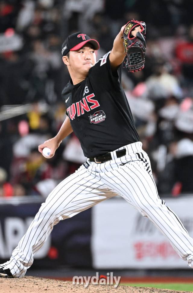 LG 트윈스 고우석./마이데일리