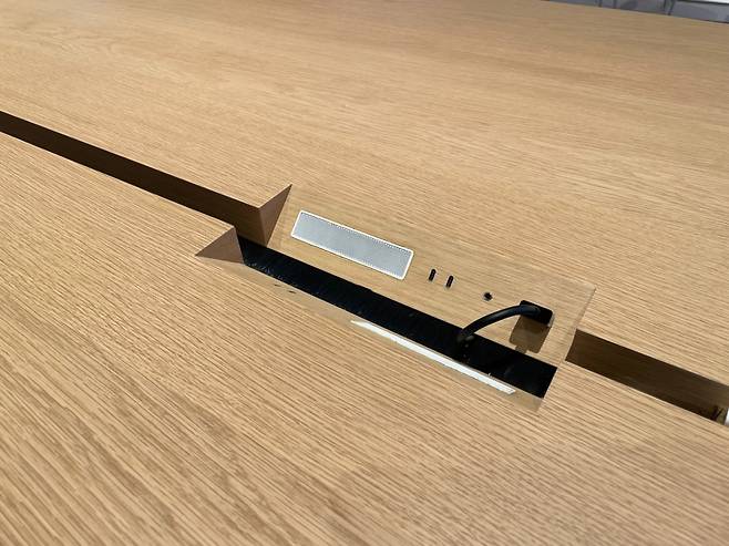 7일 애플은 경기도 하남시 '스타필드 하남'에 국내 6번째 매장인 '애플 하남'을 오픈을 앞두고 미디어 투어를 진행했다. 사진=조아라 한경닷컴 기자