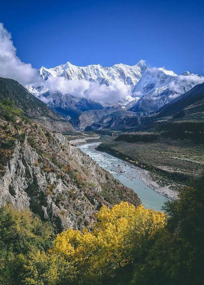 브라마푸트라강(중국명 야루짱부강) 지류/린즈시정부 홈페이지