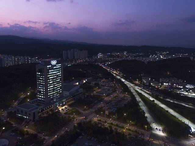 ▲강릉시 야간 전경 /사진제공=강릉시