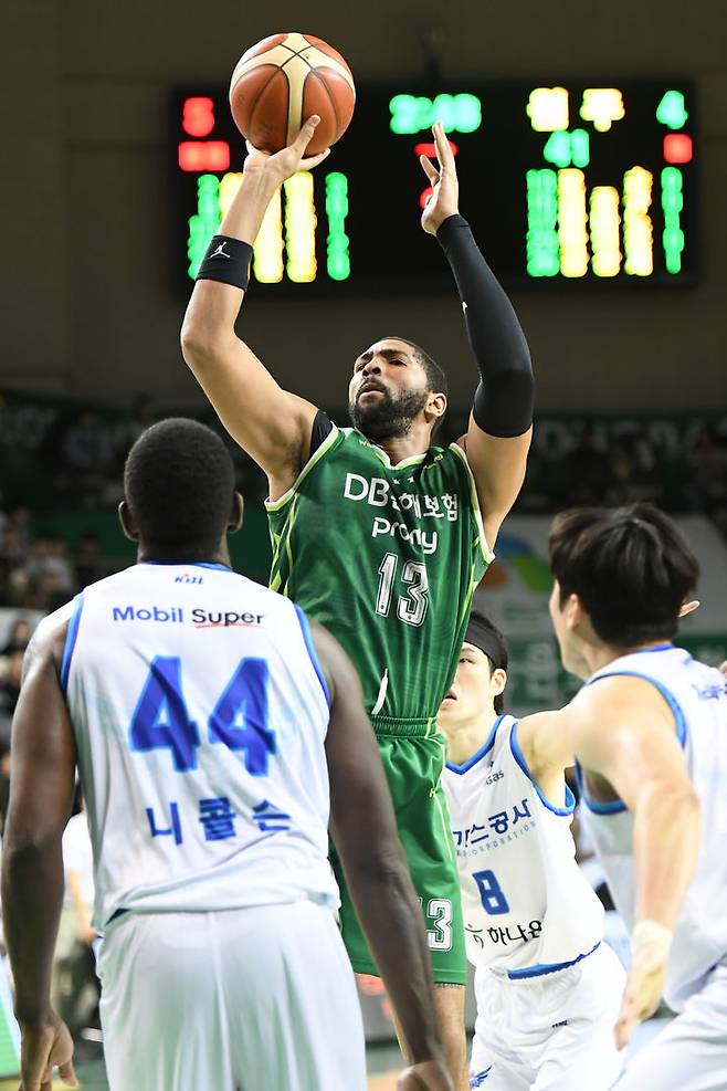 [서울=뉴시스] 프로농구 DB의 디드릭 로슨. (사진=KBL 제공) *재판매 및 DB 금지