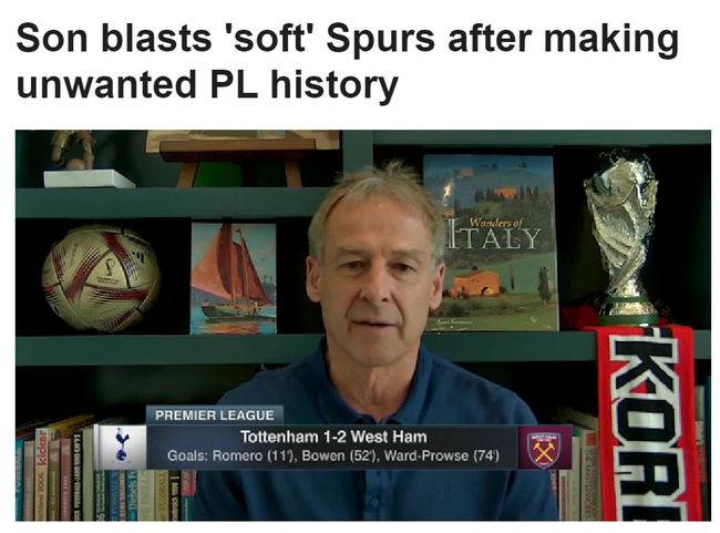 [사진] ESPN 패널 위르겐 클린스만 감독