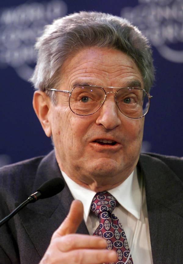 대표적인 헤지펀드 대가인 조지 소로스. 세계일보 자료사진