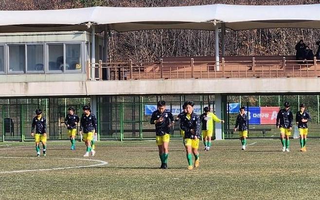 전지훈련팀 [강진군 제공·재판매 및 DB 금지]