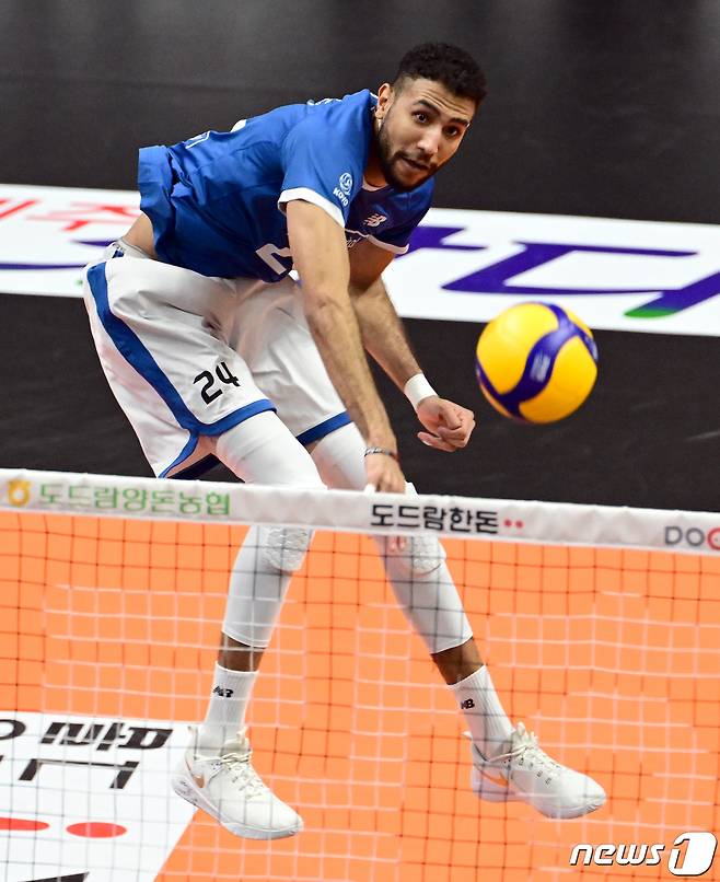 현대캐피탈 아흐메드 이크바이리. (KOVO 제공)