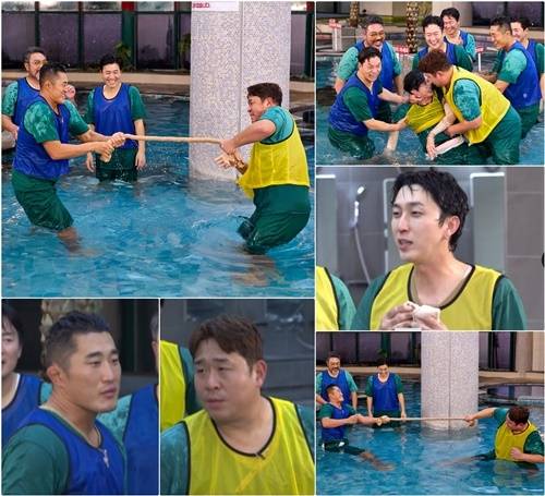 ‘1박 2일’ 문세윤, 김동현의 줄다리기 빅매치가 성사된다.