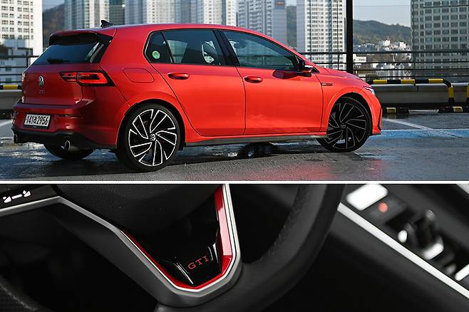 폭스바겐 골프 GTI. 김학수 기자