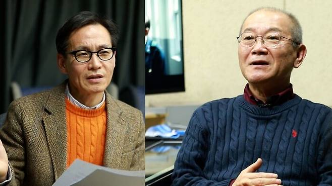 인터뷰 하는 김상범 편집감독 / 김태훈