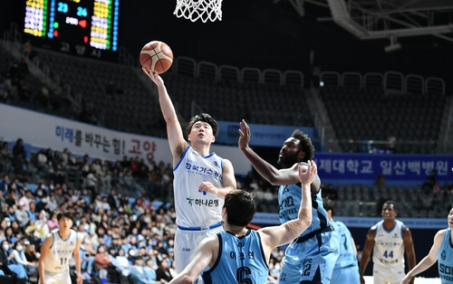 한국가스공사 김낙현의 레이업 [KBL 제공. 재배포 및 DB 금지]