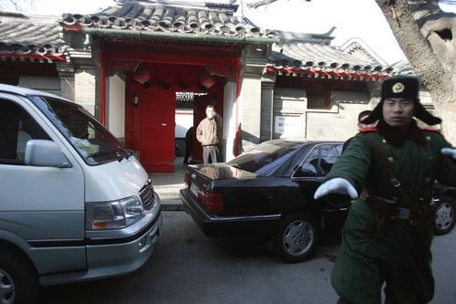 자오쯔양 전 중국공산당 총서기의 집. 2005년 자오 전 총서기가 사망한 직후 모습이다. /AP 연합뉴스