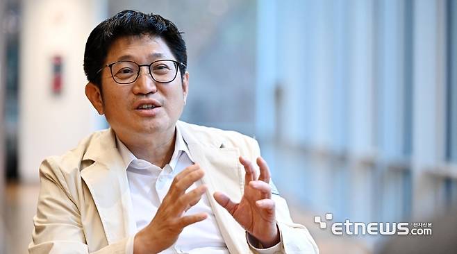 김대진 가톨릭대 정보융합진흥원장 (사진=이동근 기자 foto@etnews.com)
