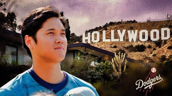 LA 다저스에서 빅리그 두 번째 도전에 나서는 오타니. 사진=MLB닷컴 캡처