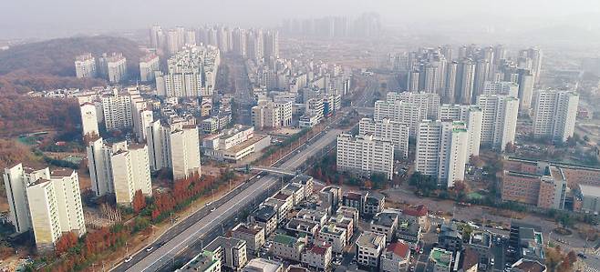 경기 김포시 일대 아파트 단지 모습. [헤럴드DB]