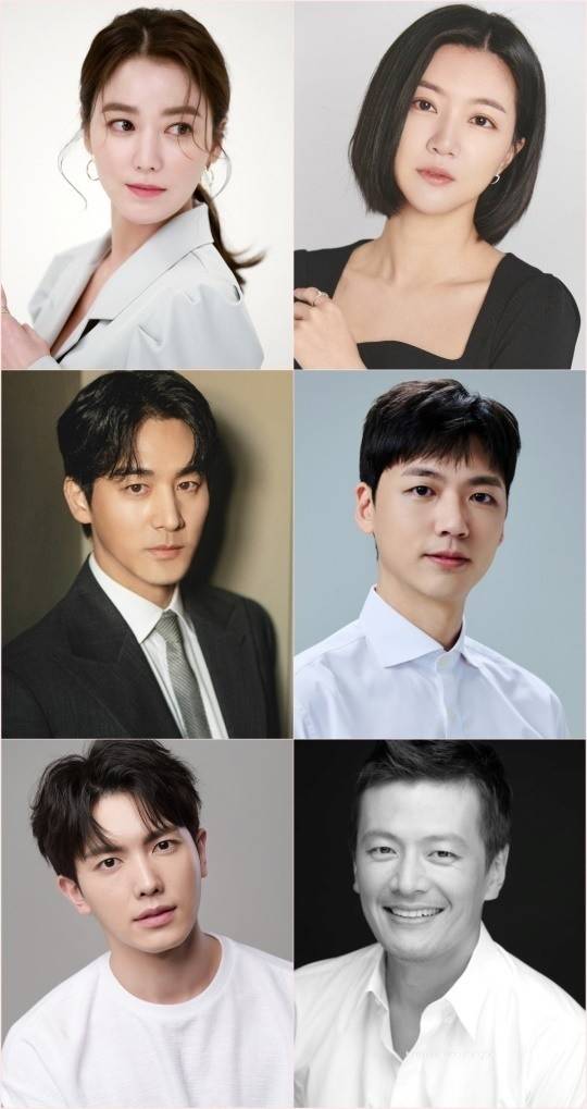 KBS 2TV 새 일일드라마 ‘피도 눈물도 없이’ 라인업. 사진|각 소속사