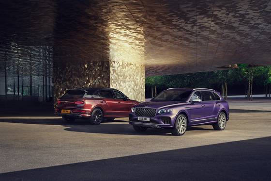Bentley's Bentayga EWB, the roomiest option in the British carmaker's current lineup. [BENTLEY SEOUL]