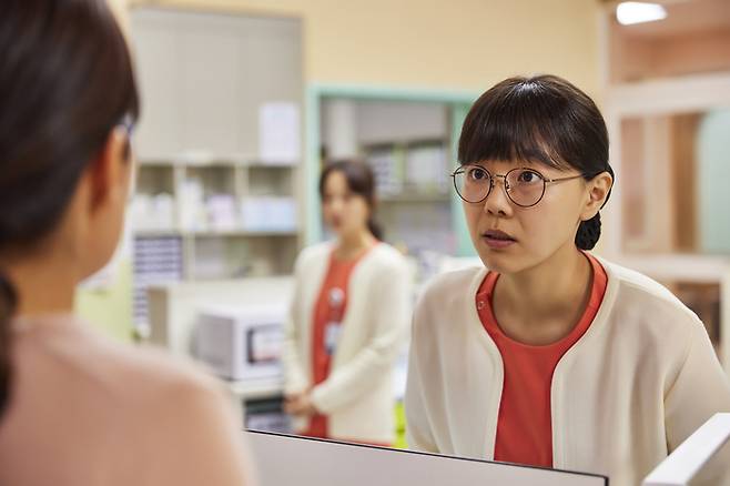 넷플릭스 드라마 ‘정신병동에도 아침이 와요’에서 박수연 역을 연기한 배우 이상희 출연장면. 사진 넷플릭스