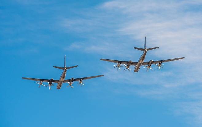 Russian Tu-95 strategic bombers (123rf)