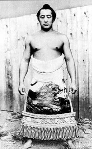 스모 선수 시절의 역도산