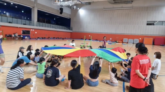 2023 학교체육시설 장애인 이용 개방지원 사업 현장. 대한장애인체육회 제공