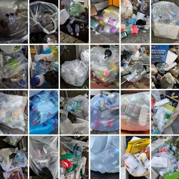 서울 마포·용산·은평구 주택가 재활용 쓰레기 분리배출 현장. 소재나 색상이 다른 플라스틱 쓰레기와 투명 페트병이 뒤섞여 배출되고 있다. [헤럴드DB]