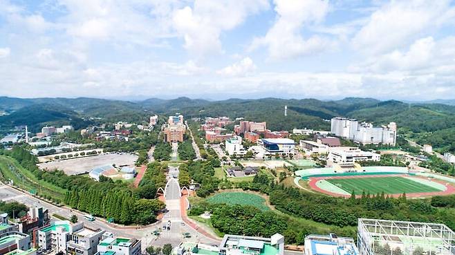 경상국립대 전경. 경상국립대 제공