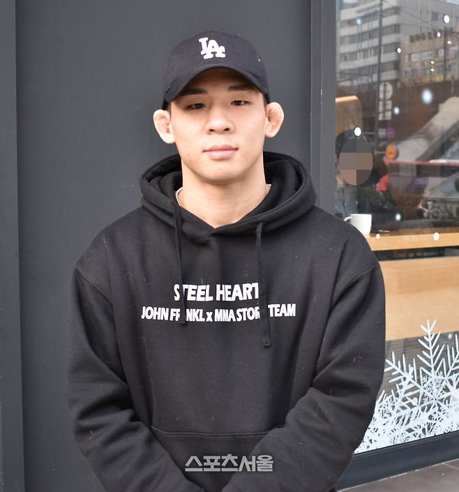 UFC 플라이급 박현성이 19일 노원역 인근 카페에서 스포츠서울과 인터뷰에 응했다. 사진=김태형기자 tha93@sportsseoul.com