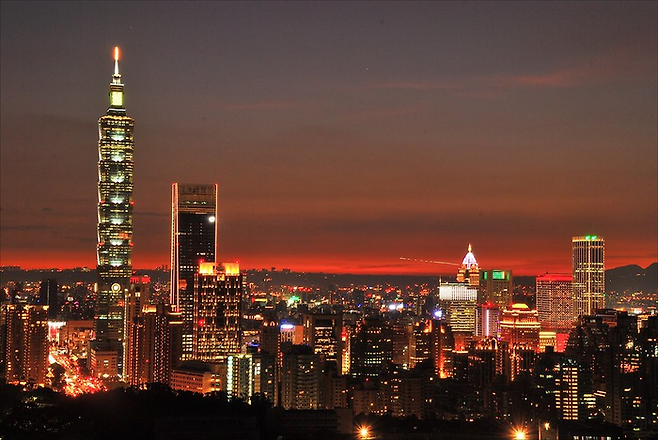 대만 타이페이 야경 / 사진=김혜성 여행+ 기자