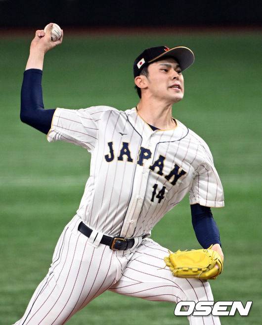 [OSEN=손용호 기자]  일본 사사키 로키. 2023.03.11/spjj@osen.co.kr