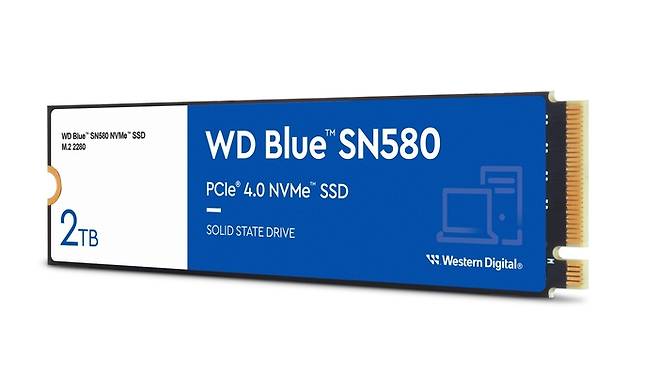 웨스턴디지털 'WD 블루 SN580 NVMe SSD