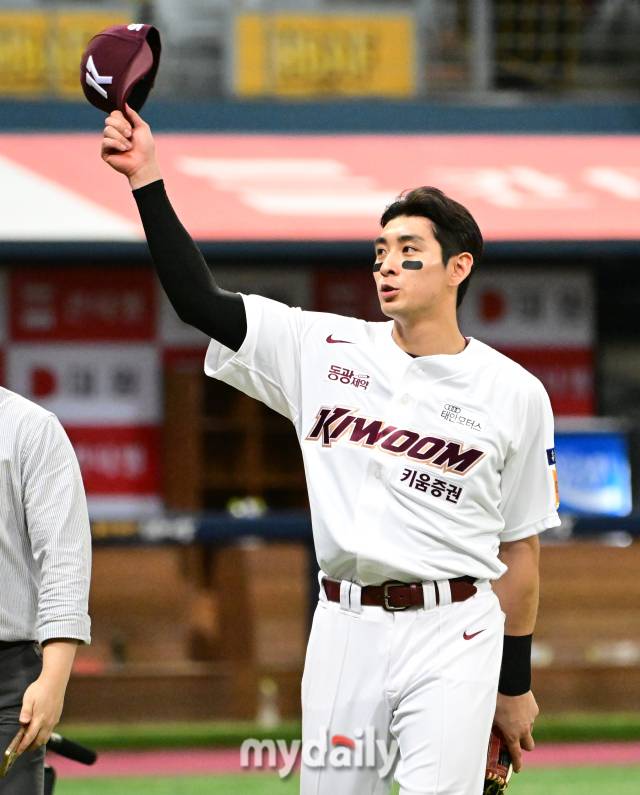키움 히어로즈 시절 이정후./마이데일리