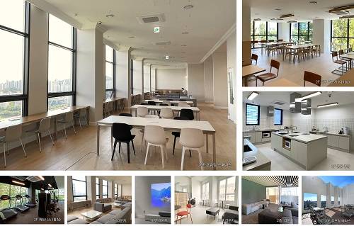 <가산 모비우스 타워 코리빙하우스 커뮤니티 시설 / 피데스개발, 셀립가디>