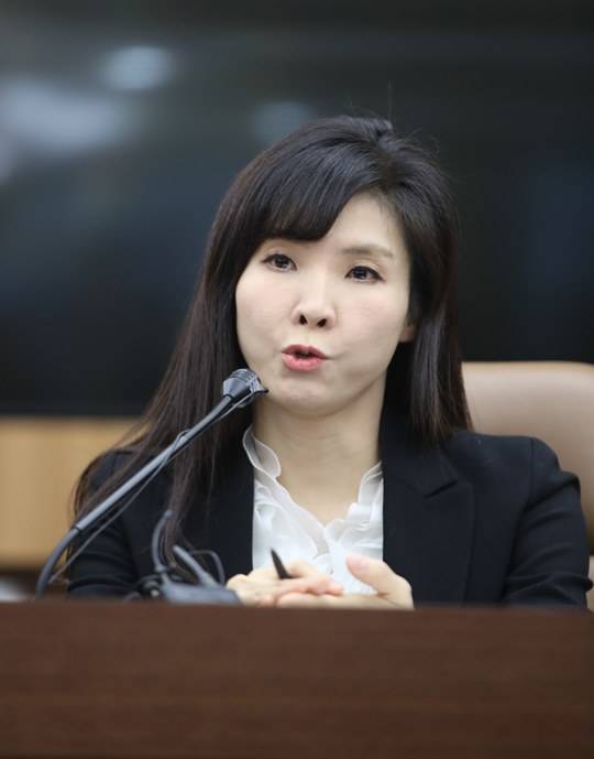 서지현 검사가 지난 2019년 서울 서초구 서울지방변호사회관에서 기자회견을 열고 안태근 전 검사장 선고와 관련해 입장을 밝히고 있다. 사진=뉴시스