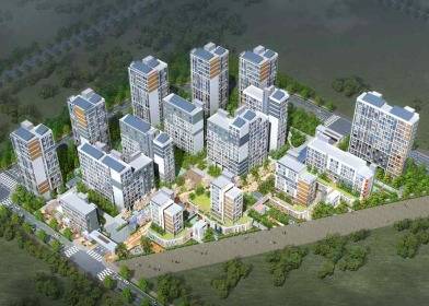 부천대장 공공주택지구 내 A-1BL 일자리연계 지원주택. 조감/(국토교통부 제공)