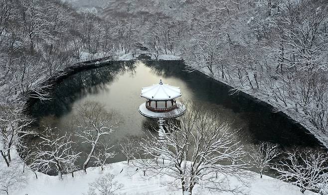 정읍 내장산 설경 /사진-정읍시