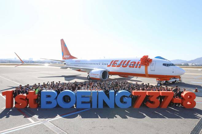 제주항공 차세대 항공기 B737-8 /사진=제주항공