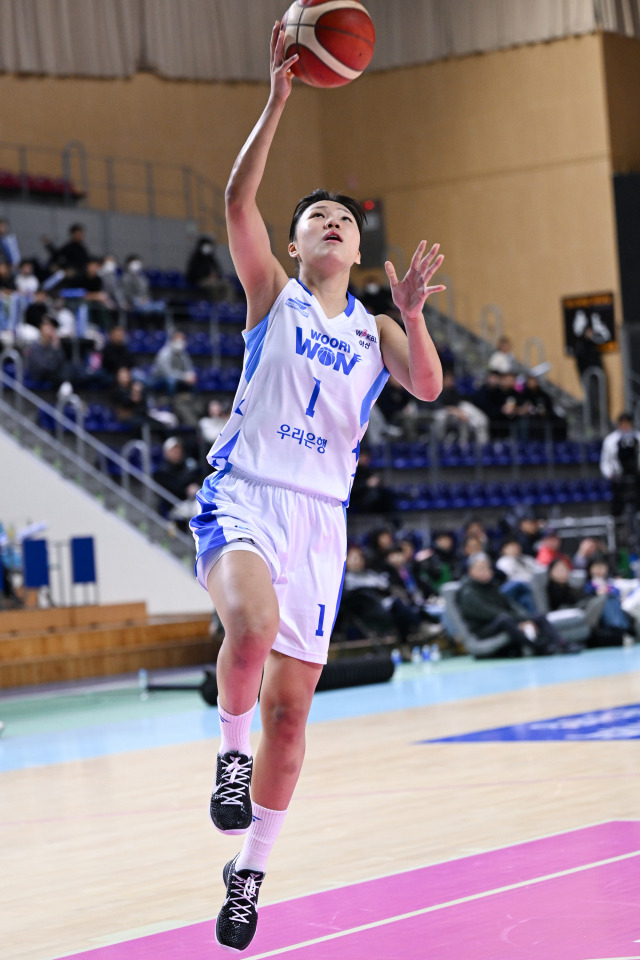 아산 우리은행 우리WON 박지현./WKBL