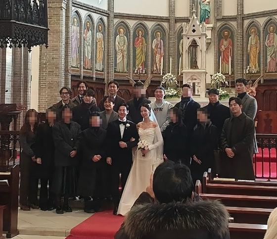 김동욱 스텔라 김 결혼식, SNS 제공