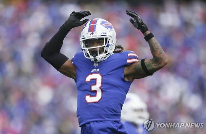 심장마비를 극복하고 그라운드에 돌아온 NFL 버펄로 빌스 다마르 햄린 [사진출처=AP/연합뉴스]