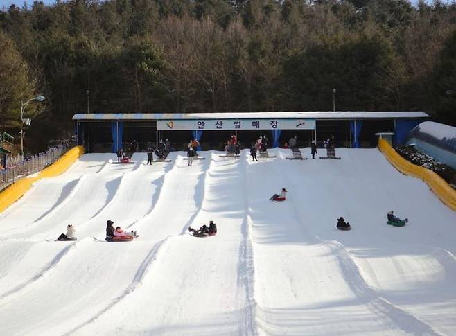 안산 눈썰매장ⓒ안산도시공사 제공