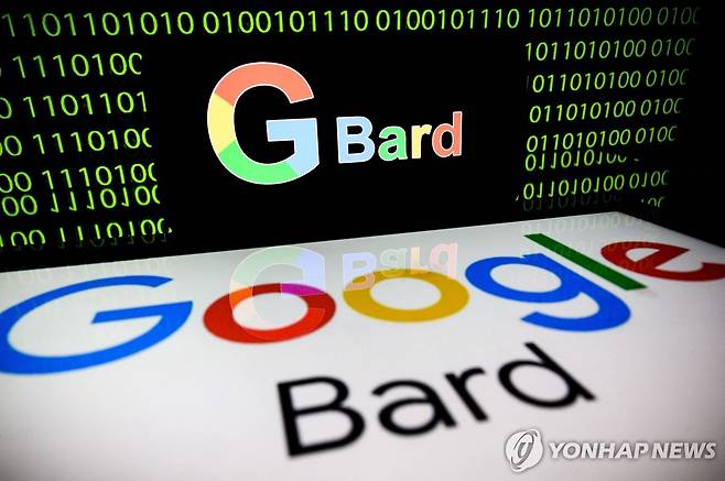 구글 바드 로고 [AFP 연합뉴스 자료사진. 재판매 및 DB 금지]
