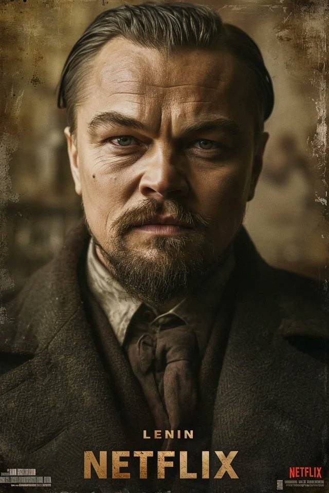 미드저니 V6이 생성한 배우 레오나르도 디카프리오의 모습이 담긴 영화 포스터. 트룽 판 X 캡처